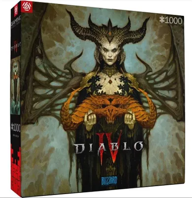 Good Loot, Gaming, Diablo IV, Lilith, puzzle, 1000 elementów