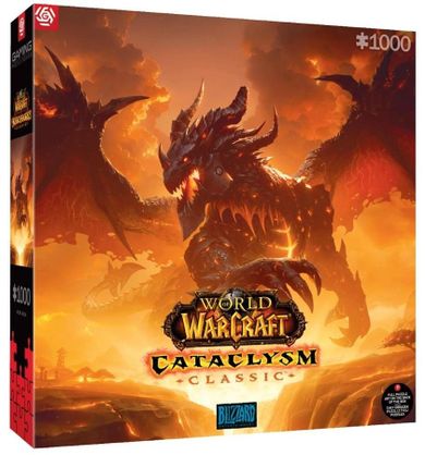 Good Loot, Gaming, World of Warcraft, Cataclysm, puzzle, 1000 elementów