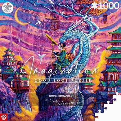 Good Loot, Imagination, Roch Urbaniak Sakura i Ryu, puzzle, 1000 elementów