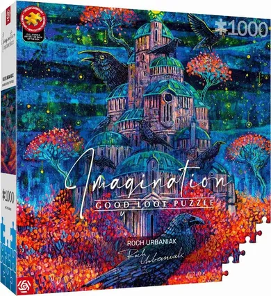 Good Loot, Imagination, Roch Urbaniak, Twierdza Pani Kruków, puzzle, 1000 elementów