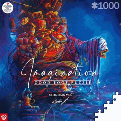 Good Loot, Imagination, Sebastian Moń, Ciężar doświadczeń, puzzle, 1000 elementów