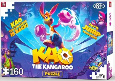 Good Loot, Kangurek Kao, Kao is back, puzzle, 160 elementów