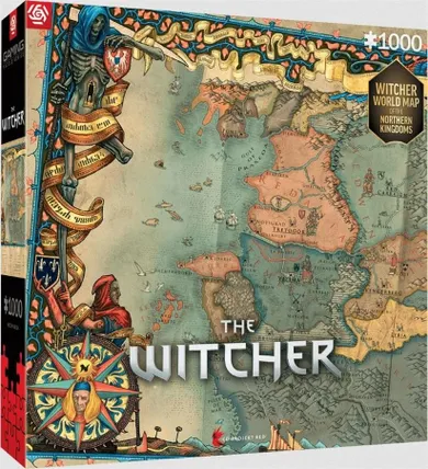 Good Loot, Wiedźmin: The Nothern Kingdoms, puzzle, 1000 elementów