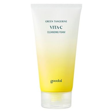 Goodal, Green Tangerine Vita C Cleansing Foam, oczyszczająca pianka do twarzy, 150 ml