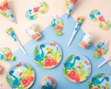 Goparty, zestaw urodzinowy, Dinozaury