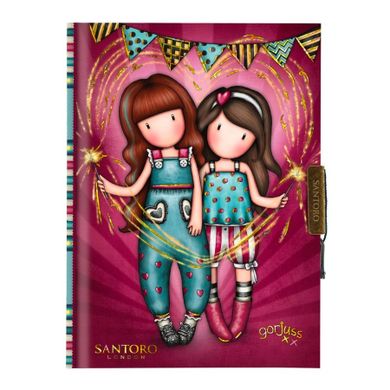 Gorjuss, Fairground, Fireworks, zamykany notes, 1 szt.