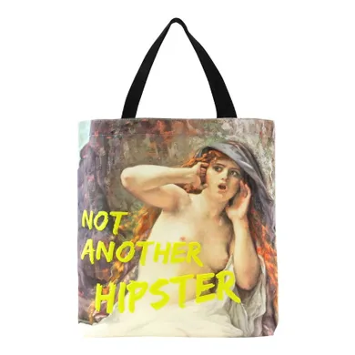 Gorjuss, Masterpieces, Not Another Hipster, duża torba na zakupy