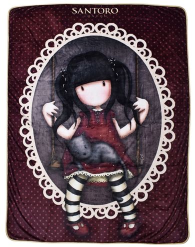 Gorjuss Santoro, koc polarowy, narzuta, 160-220 cm