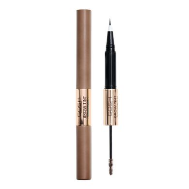 Gosh, Brow Tint, długotrwały tint do brwi z żelem 2w1, 003 Grey Brown, 2.9g