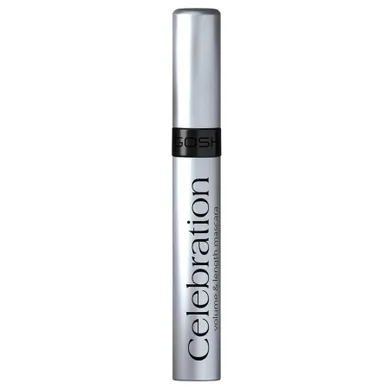 Gosh, Celebration Volume & Lenght Mascara, tusz do rzęs, Black, 10 ml