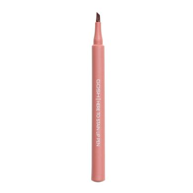 Gosh, Here To Stain Lip Pen, długotrwała konturówka do ust, w pisaku, 002 Candy, 1 ml