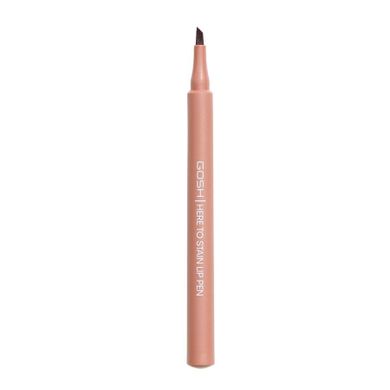 Gosh, Here To Stain Lip Pen, długotrwała konturówka do ust, w pisaku, 004 Mocha, 1 ml