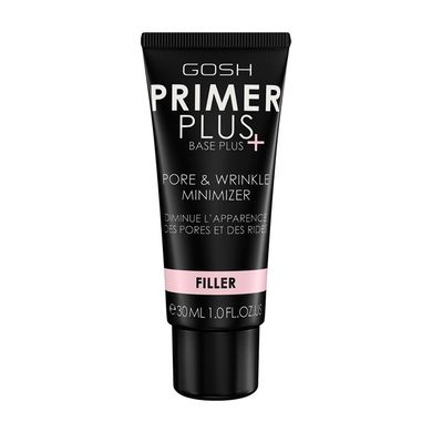 Gosh, Primer Plus Base Plus+ Pore & Wrinkle Minimizer, baza zmniejszająca widoczność zmarszczek i porów, 006 Filler, 30 ml