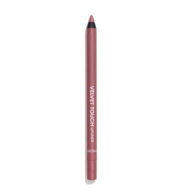 Gosh, Velvet Touch Lip Liner, wodoodporna konturówka do ust, 009 Rose 1.2g