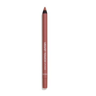 Gosh, Velvet Touch Lip Liner, wodoodporna konturówka do ust, 014 Chocolate Kiss, 1.2g