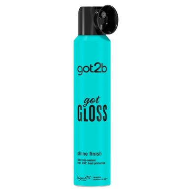 Got2B, Got Gloss Shine Finish, nabłyszczający spray do wykończenia fryzury, 200 ml