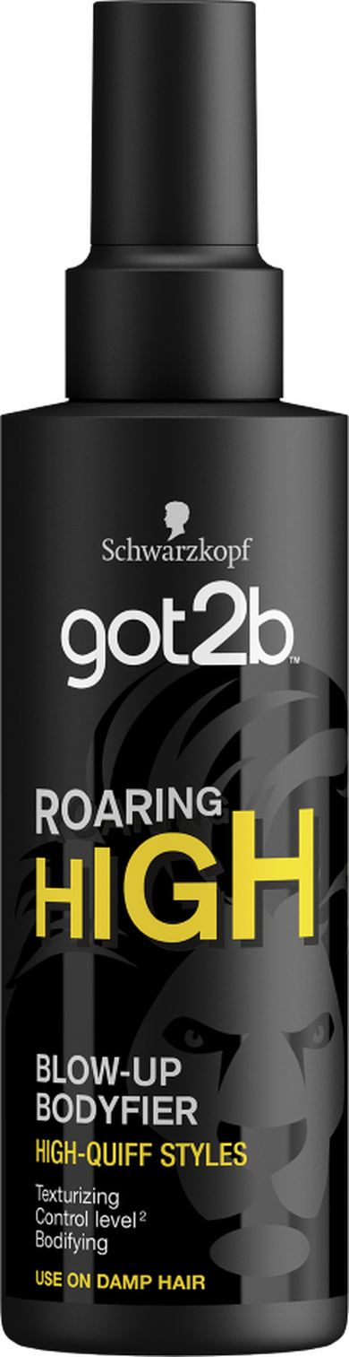 Got2B, Roaring High Blow-Up Bodyfier, modelujący spray do włosów, 150 ml