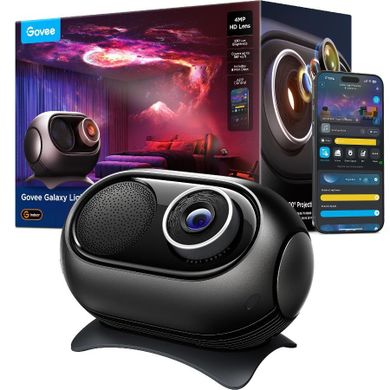 Govee, H609D Galaxy Light Projector 2 Pro, projektor gwiazd, lampka nocna,  4MP HD