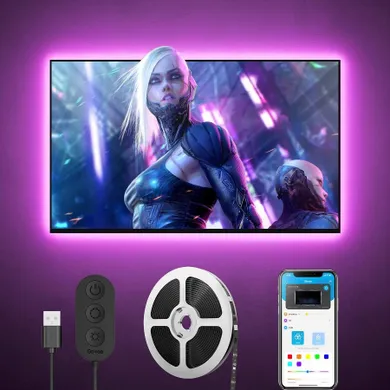 Govee, oświetlenie LED, dla TV 46-60 cali, H6178 RGB TV LED Backlight