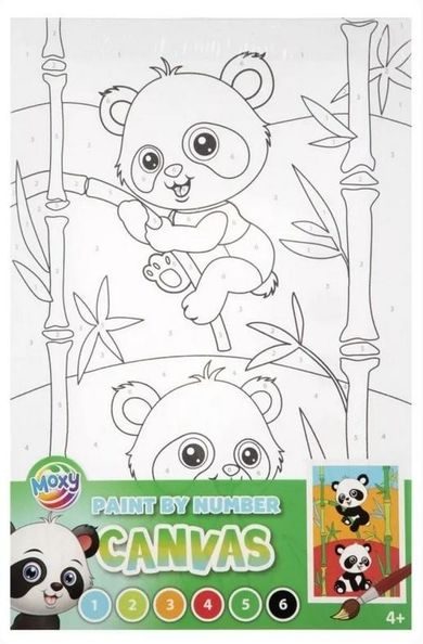 Grafix, malowania po numerach, Panda