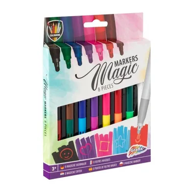 Grafix, markery magiczne, 8 kolorów