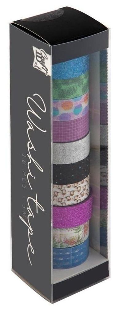 Grafix, Washi, zestaw taśm dekoracyjnych, 1.5-3m