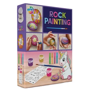 Grafix, zestaw do malowania kamieni, Jednorożec