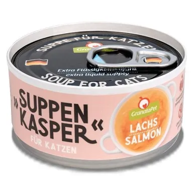 GranataPet, Suppenkasper, łosoś, zupa dla kota, 70g
