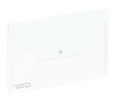 Grand, koperta A4 na zatrzask, biała, 1 szt.