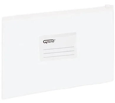 Grand, koperta A5 na zamek strunowy, biała, 1 szt.