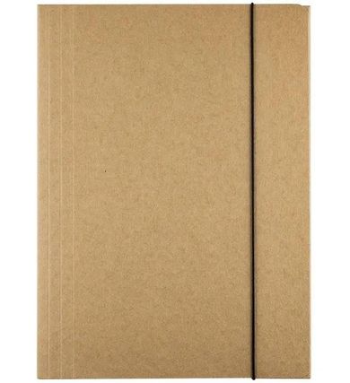 Grand, teczka z gumką A4, natural, 1 szt.