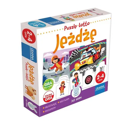 Granna, Puzzle lotto, Jeżdżę, gra familijna