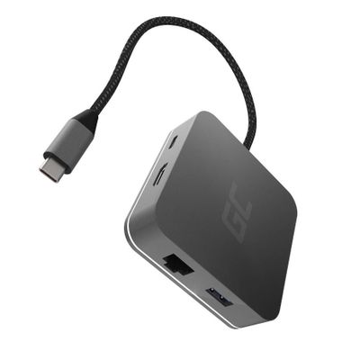 Green Cell Adapter, przejściówka Hub USB-c, 6w1