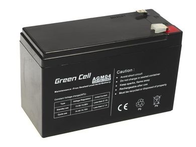 Green Cell, akumulator żelowy, AGM04, 12V, 7 Ah