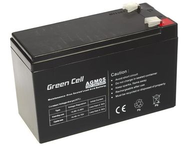 Green Cell, akumulator żelowy, AGM05, 12V, 7,2Ah