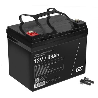 Green Cell, akumulator żelowy, AGM21, 12V, 33Ah