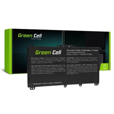 Green Cell Bateria Hp163 Ht03xl do Hp 240 G7 245 G7 250 G7 255 G7, Hp 14 15 17, Hp Pavilion 14 15 3400mah 11.4v