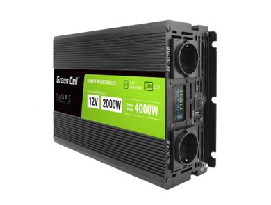 Green Cell, przetwornica LCD 12V, 2000W/4000W