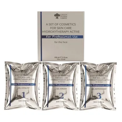 Green Pharm Cosmetic, Hydroxytherapy Active, zestaw kosmetyczny do pielęgnacji skóry, 150 ml