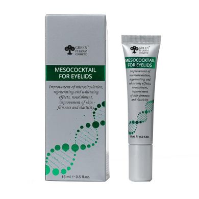 Green Pharm Cosmetic, mezokoktajl na powieki, 15 ml