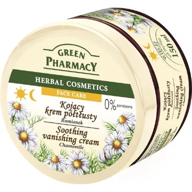 Green Pharmacy, Herbal Cosmetics, kojący krem do twarzy z rumiankiem