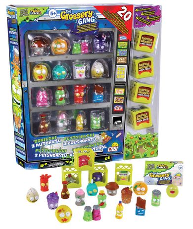 Grossery Gang, Zgnilaki z automatu, zestaw z figurkami