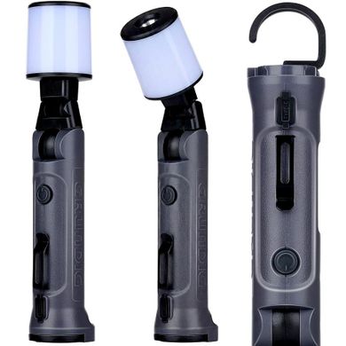 Grundig, latarka turystyczna LED, ruchoma, 1200mAh