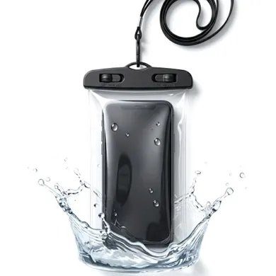 Grundig, wodoodporne etui na telefon, czarne, 11,7-21 cm