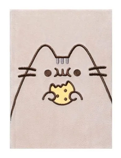Grupoerik, Pusheen, notes A5, kropki, pluszowy, 1 szt.