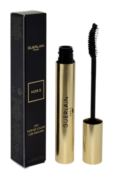 Guerlain, Mascara Noir G 24h Intensive Volume, pogrubiająco - podkręcający tusz do rzęs, 01 Black