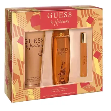 Guess, Guess by Marciano, zestaw: woda perfumowana, spray, 100 ml + woda perfumowana, spray, 15 ml + balsam do ciała, 200 ml
