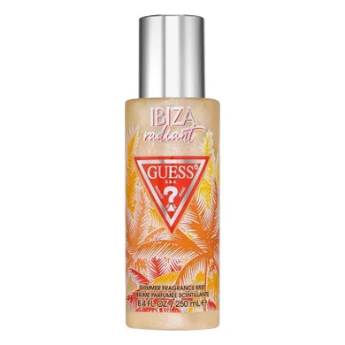 Guess, Ibiza Radiant, rozświetlająca mgiełka do ciała, 250 ml