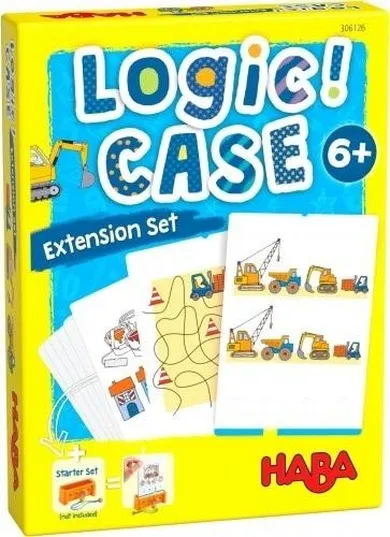 Haba, Logic! Case, Extension Set, plac budowy, dodatek do gry