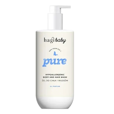 Hagi, Baby Pure, hipoalergiczny żel do ciała i włosów, 300 ml